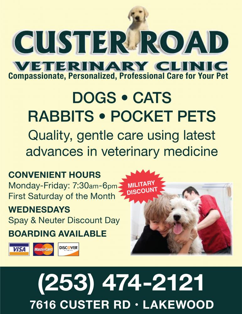 Custer Road Veterinary Clinic Washington Military Resource Directory
