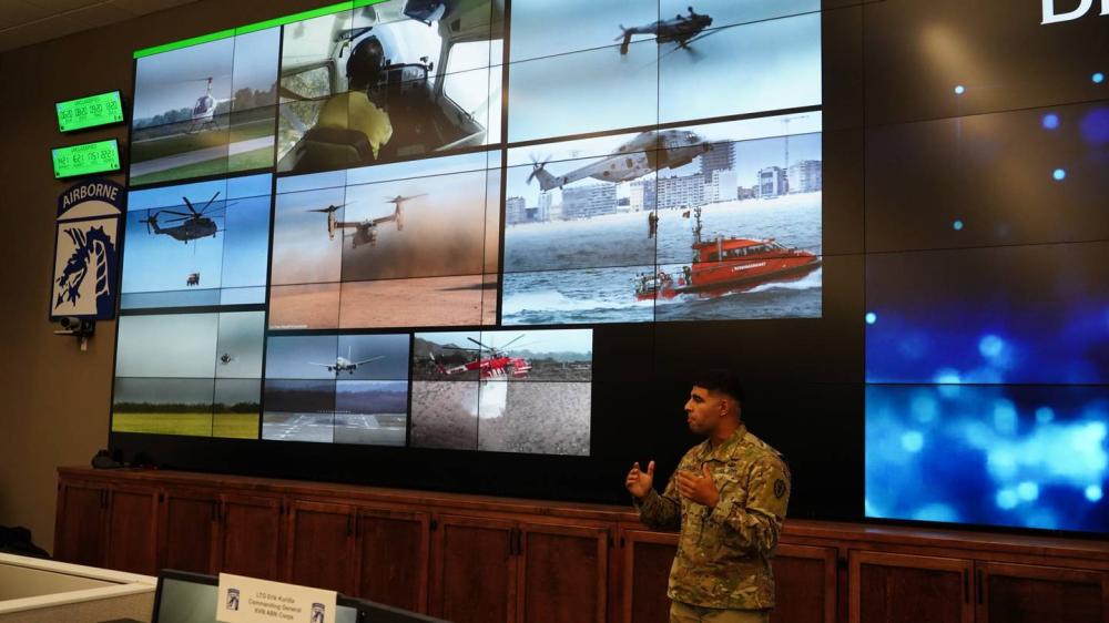 Enlarge Army 1st Lt. Mahdi Al-Husseini won the 5th Dragon's Lair Innovation Challenge with his ... 
