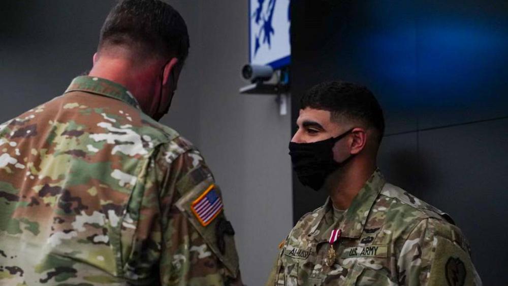 Enlarge Army 1st Lt. Mahdi Al-Husseini won the 5th Dragon's Lair Innovation Challenge with his ... 