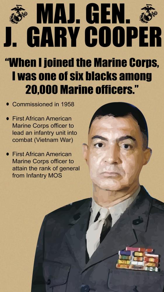 Enlarge Maj. Gen. J. Gary Cooper. (Marine Corps graphic)